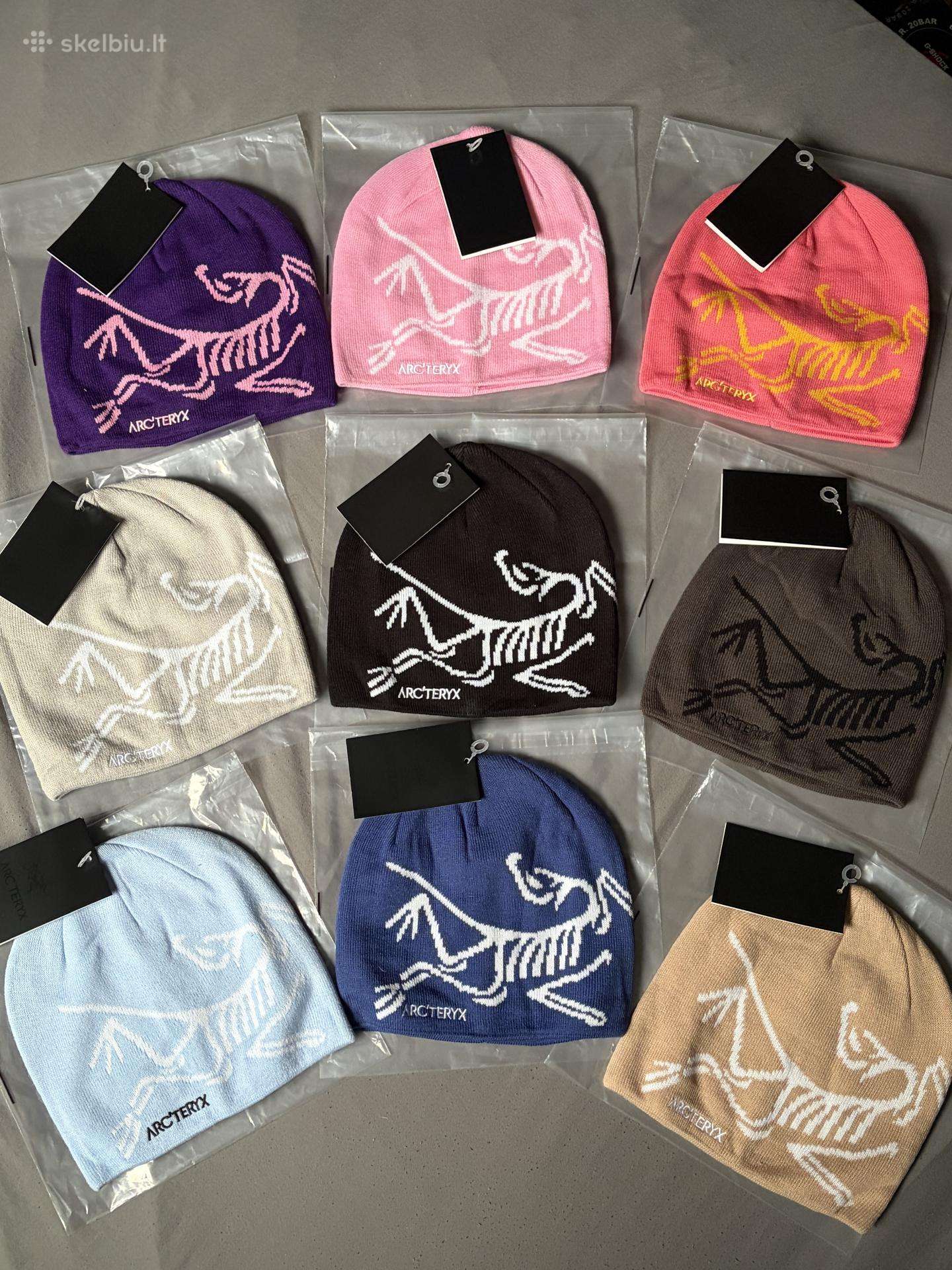 Arcteryx kepurės