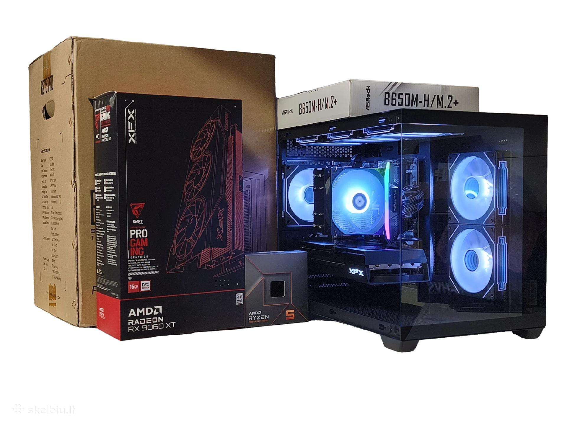 Rx 9060xt 16gb Am5 Ryzen 5 7600x RAM 16gb Wi-fi Bt
