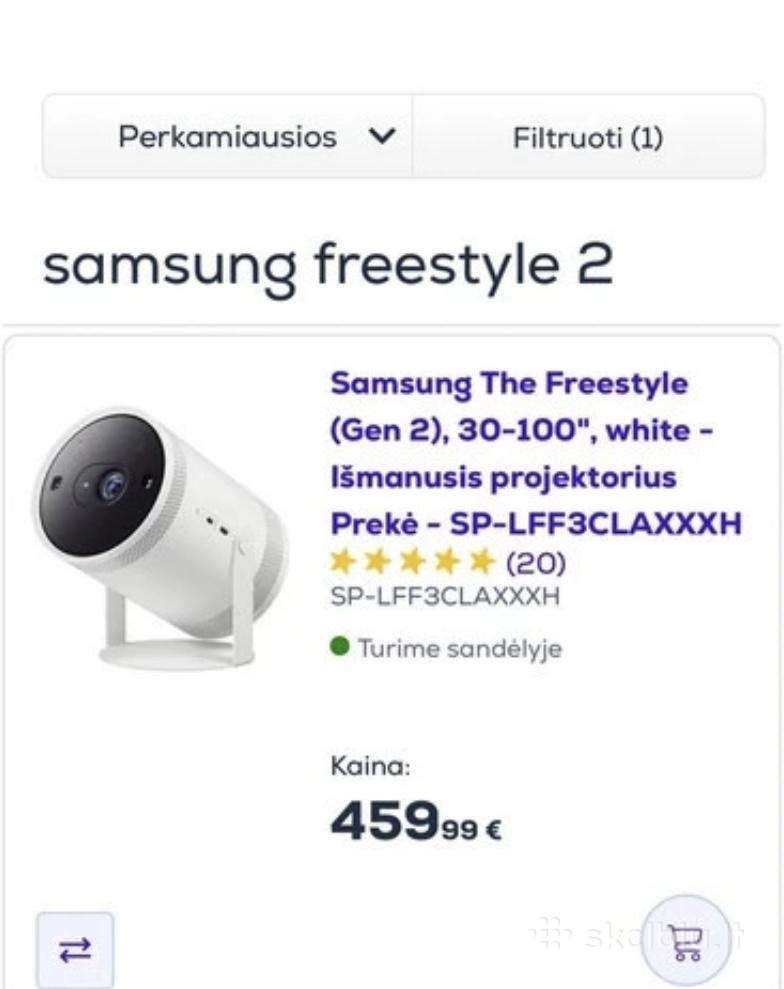 Samsung freestyle 2