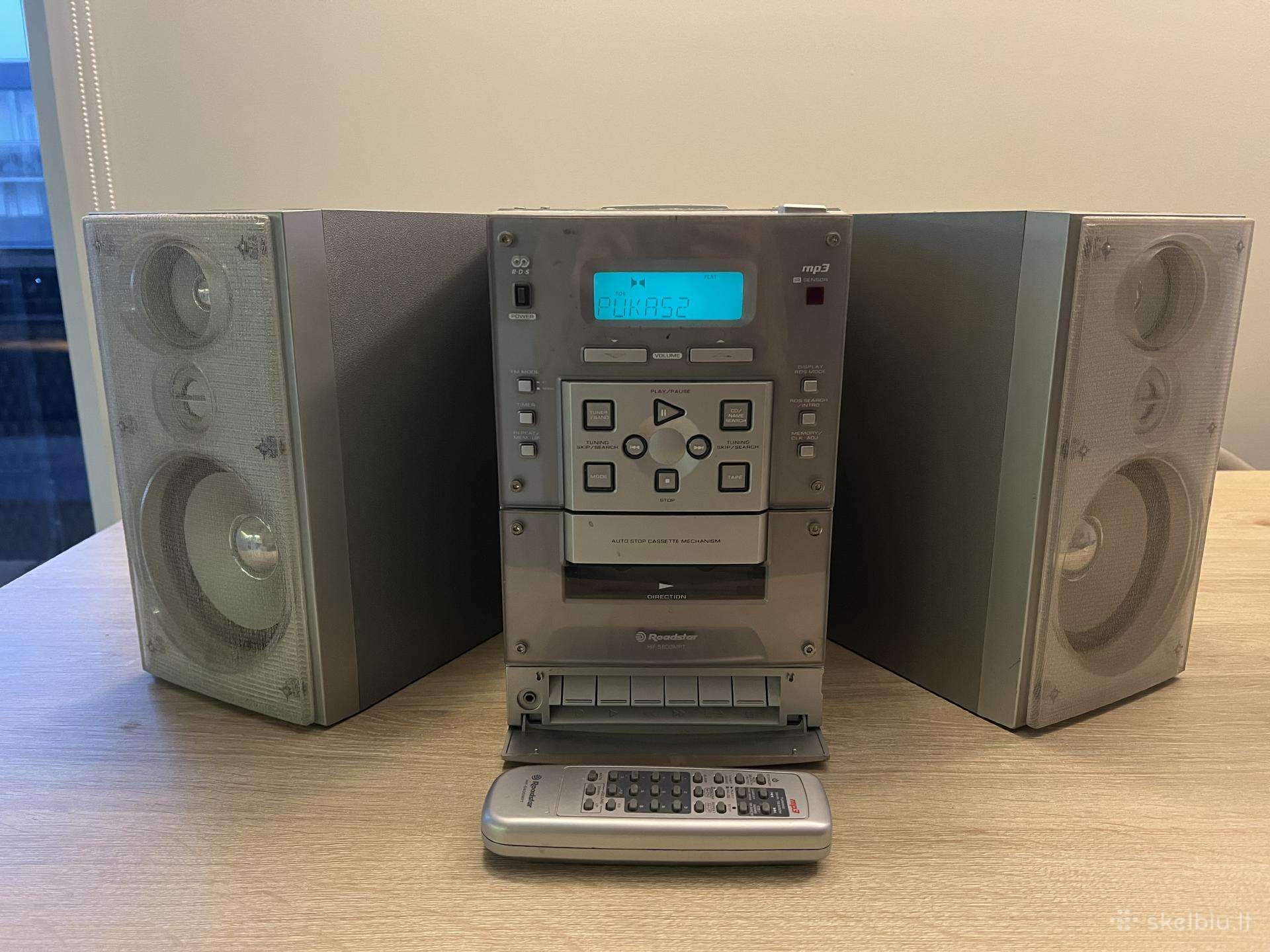 Naudotas Roadstar Hif-5800mpt muzikinis centras