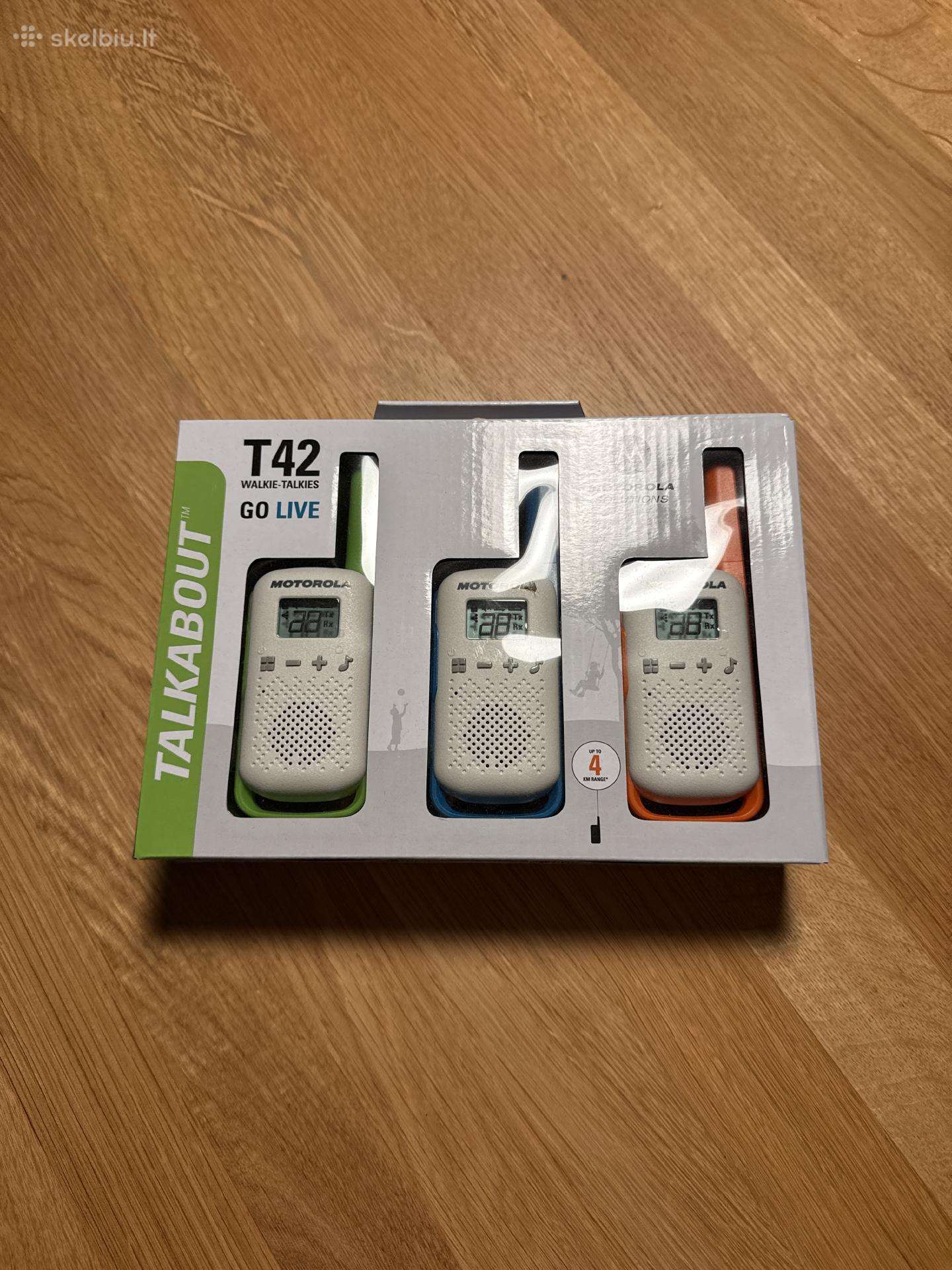 Motorola walkie talkies