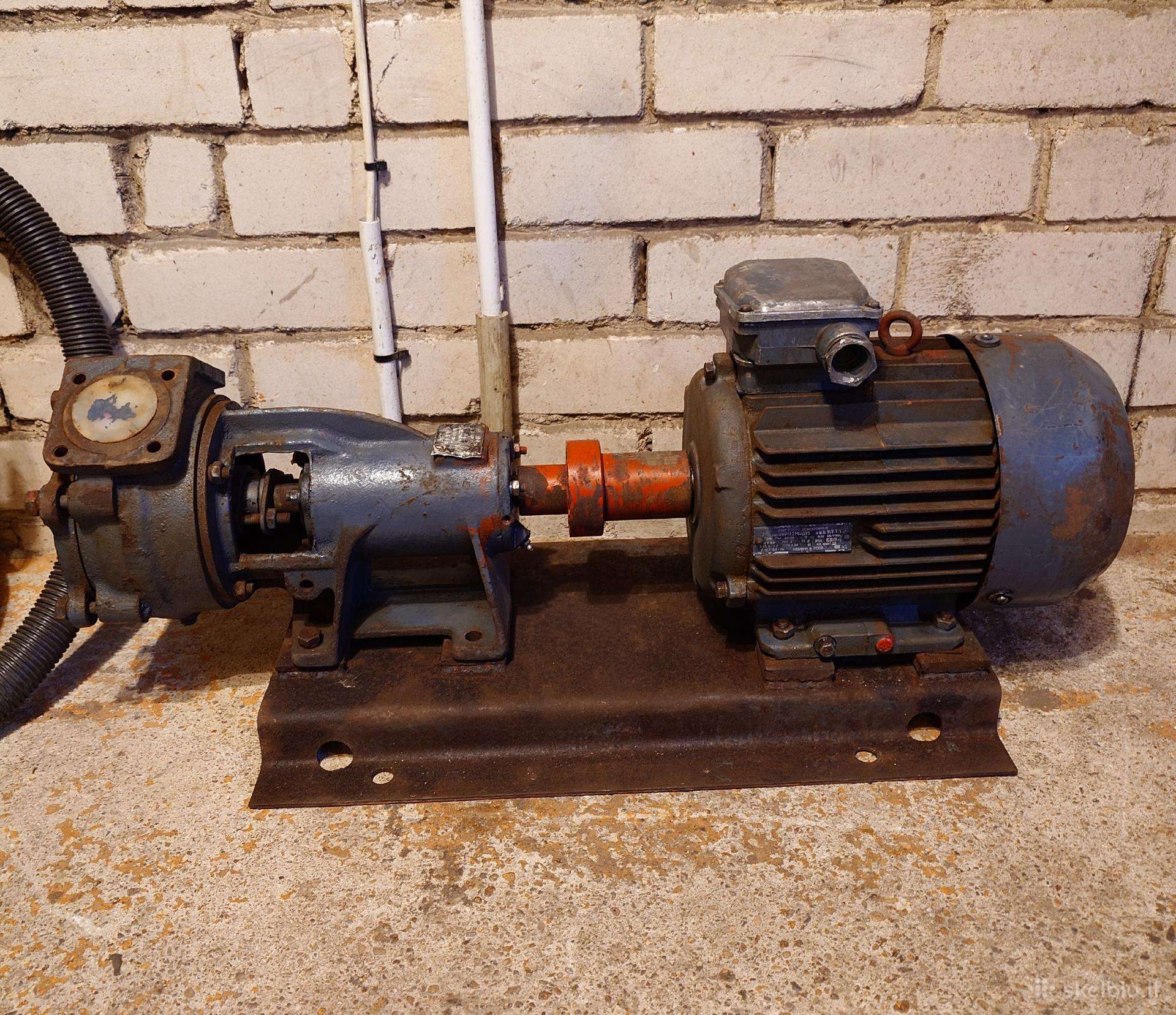 Nenaudotas vandens siurblio agregatas 5.5 kw