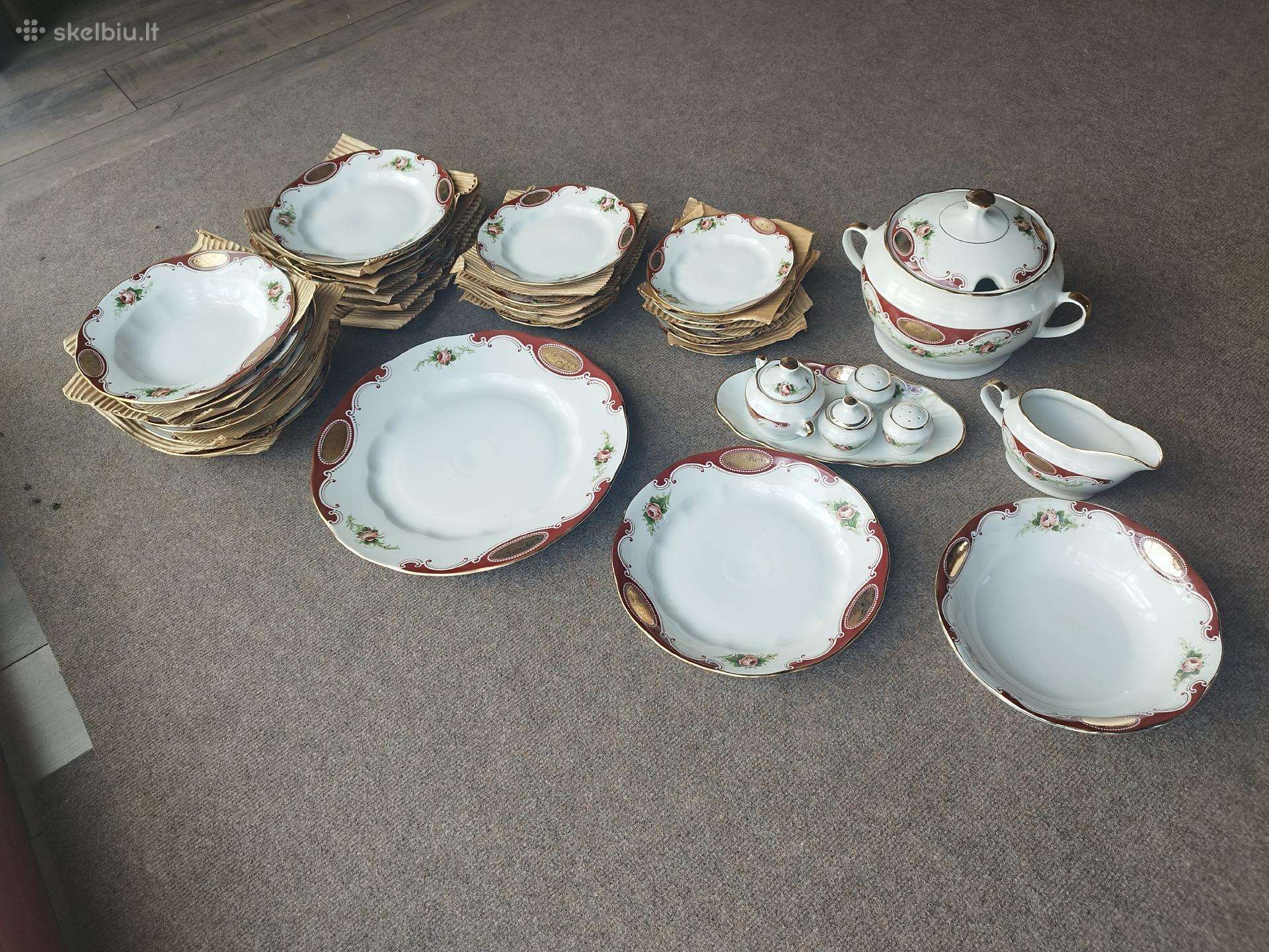 Rygos Porcelianas pietų servizas, Rigas Porcelans