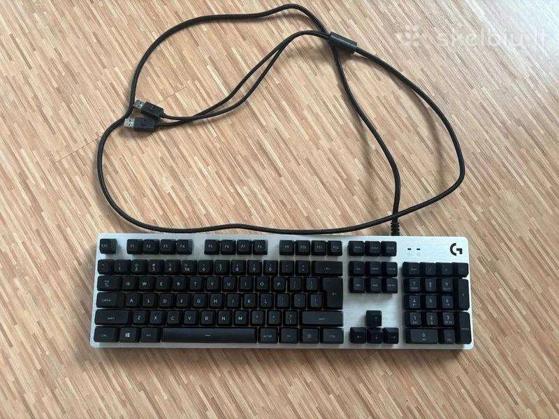 Logitech G512 Carbon mechaninė klaviatūra, GX Red