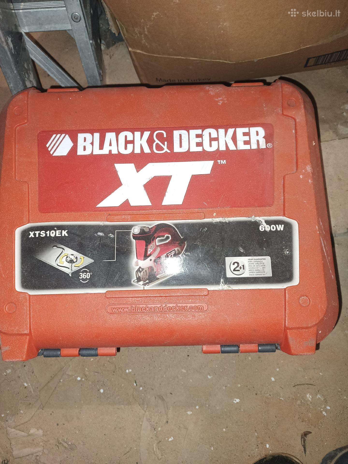 Black&decker siaurapjuklis