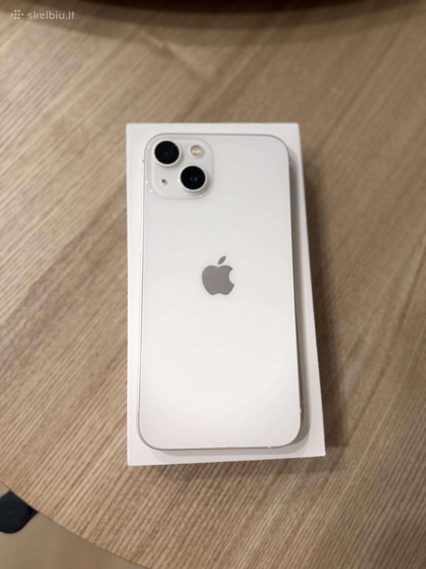 Parduodamas Apple iPhone 13, 128 GB, baltos spalvo