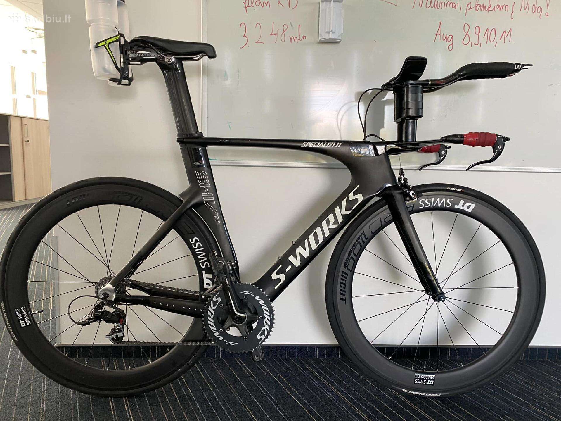 Specialized S-Works shiv TT karbonins dviratis