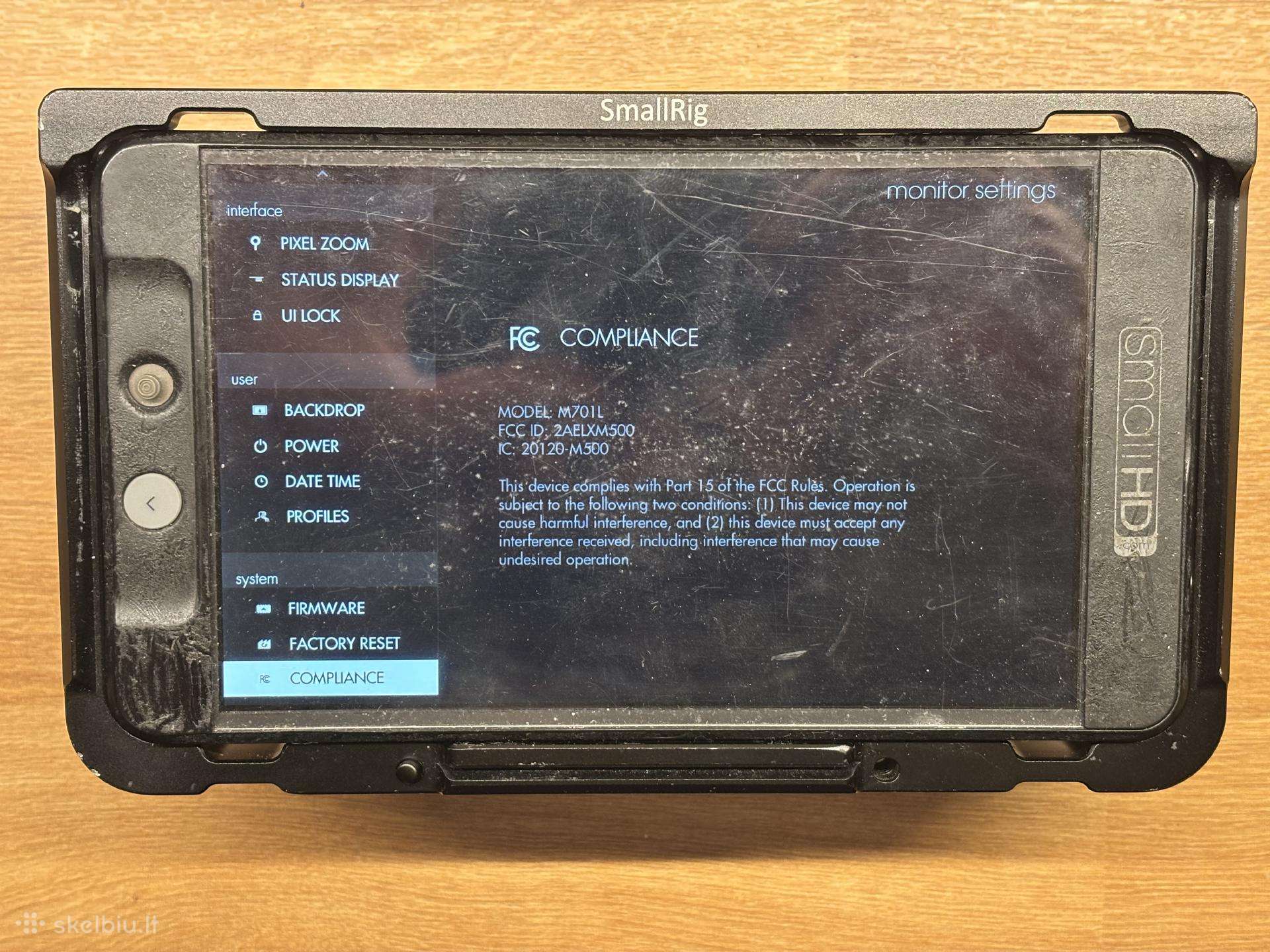 Smallhd 701 Lite 7" Hdmi On-camera Monitor