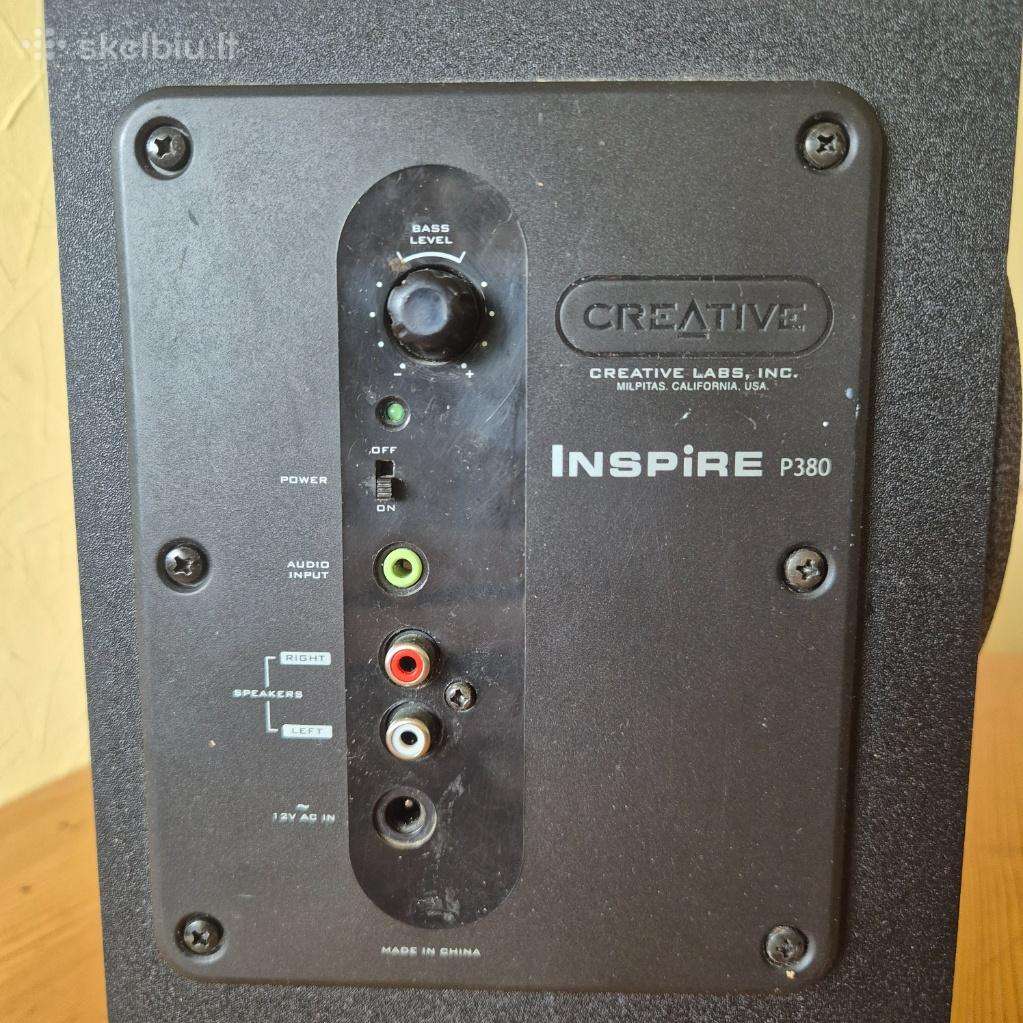 Creative Inspire P380 Žemų dažnių garsiakalbis