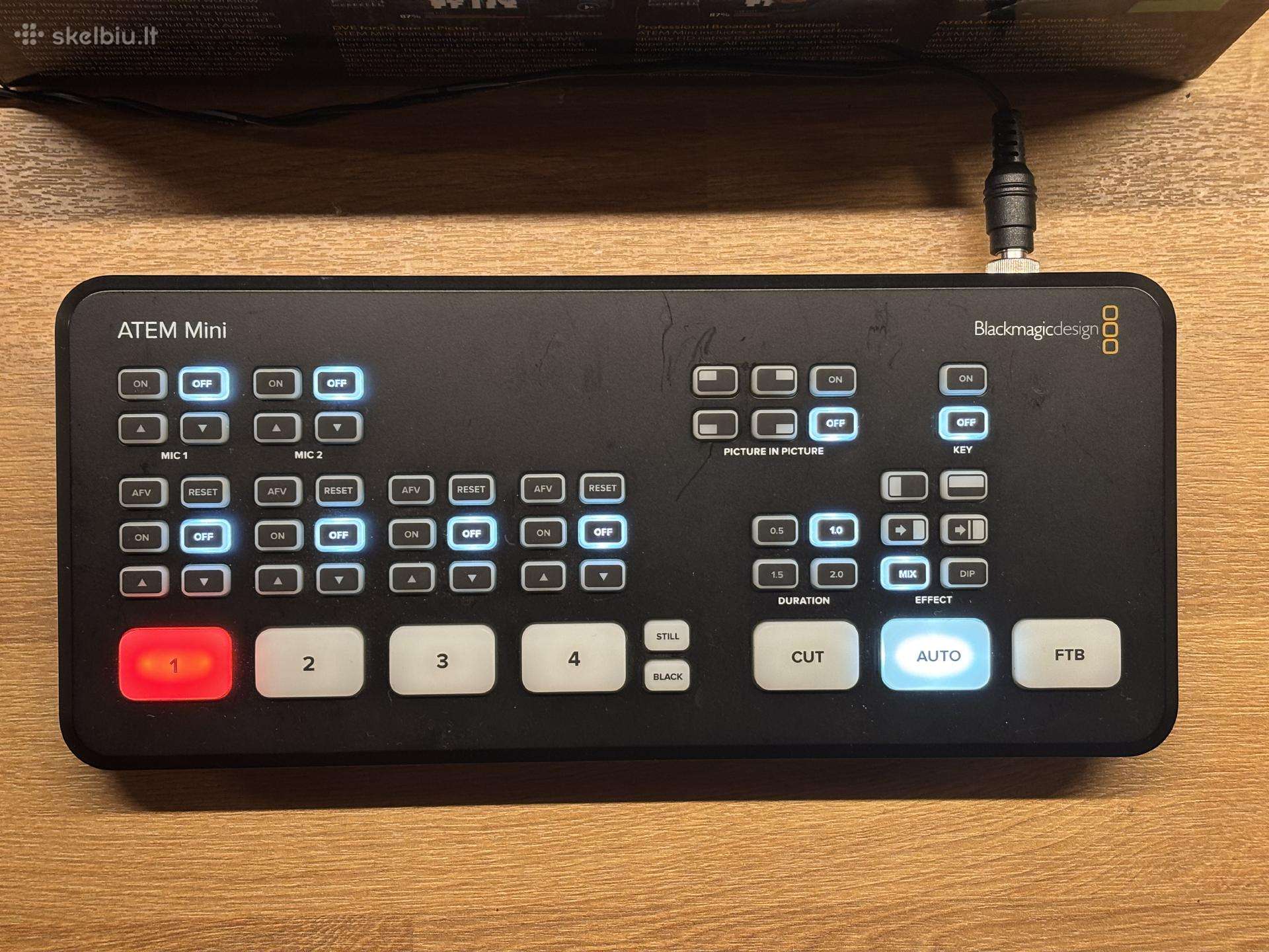 Blackmagic Atem mini