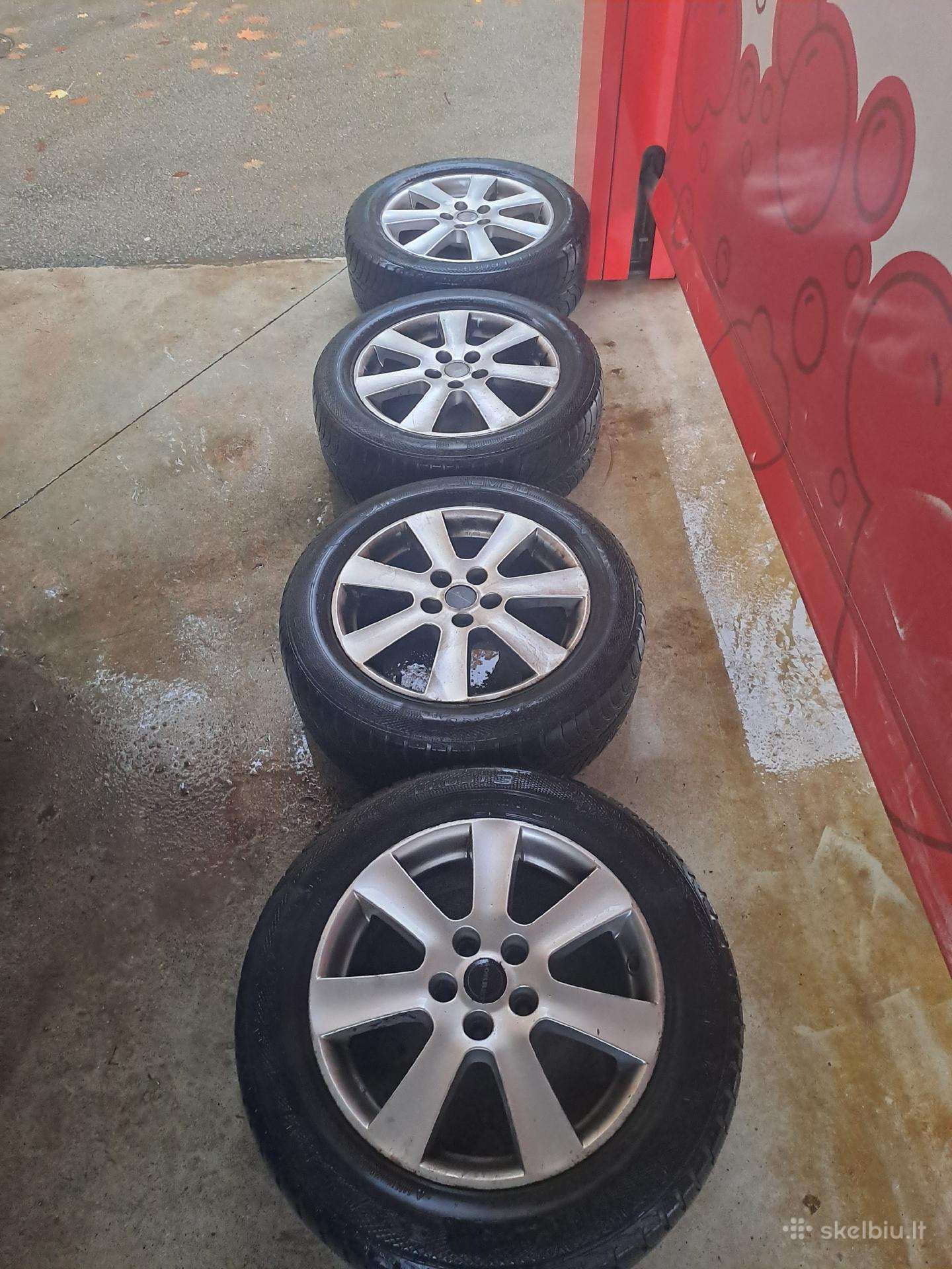 Parduodu 4 vnt. Borbet R17 lietus ratlank