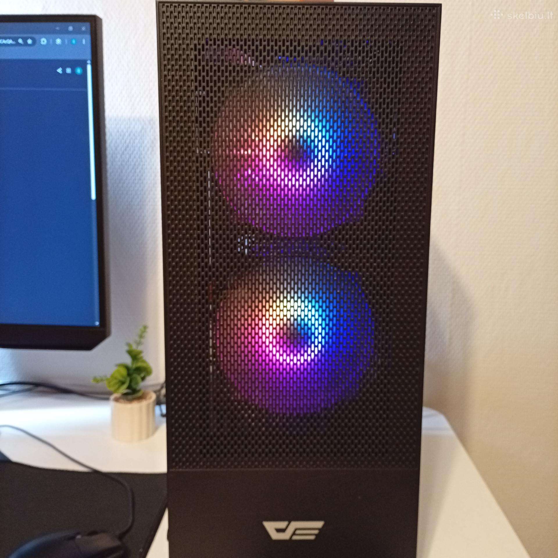 Žaidimų kompiuteris i5-4460, Rx 580 8gb, 12gb RAM,