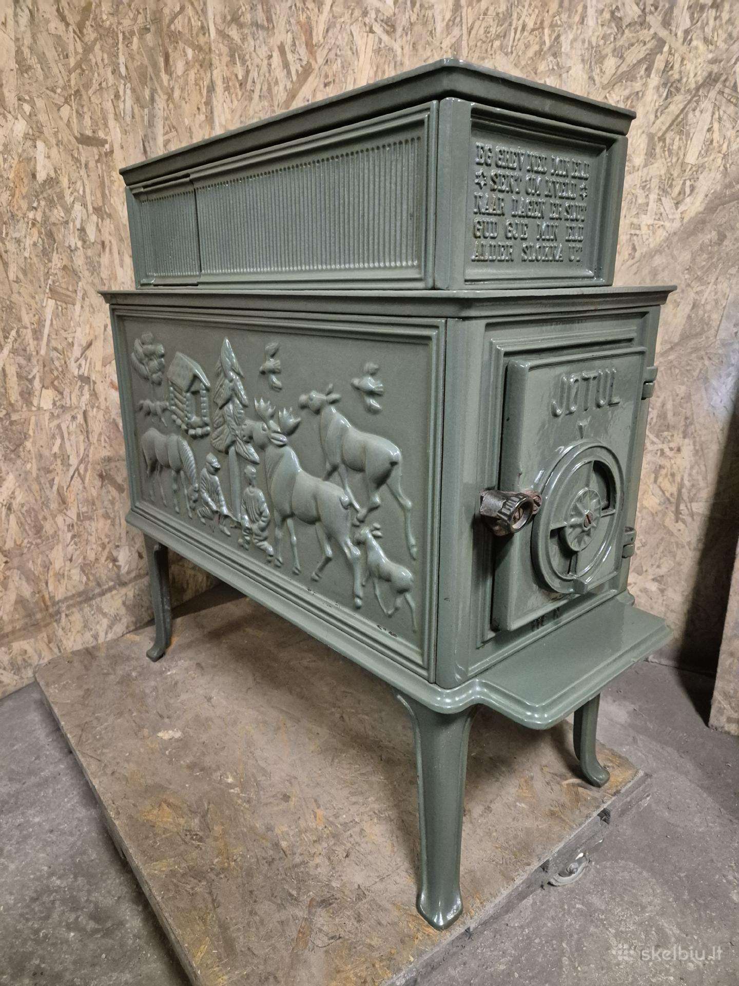 Norvegiška ketaus krosnelė Jotul 118