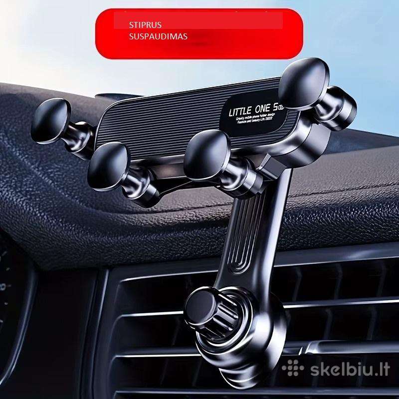 Įdealus automobilinis telefono laikiklis
