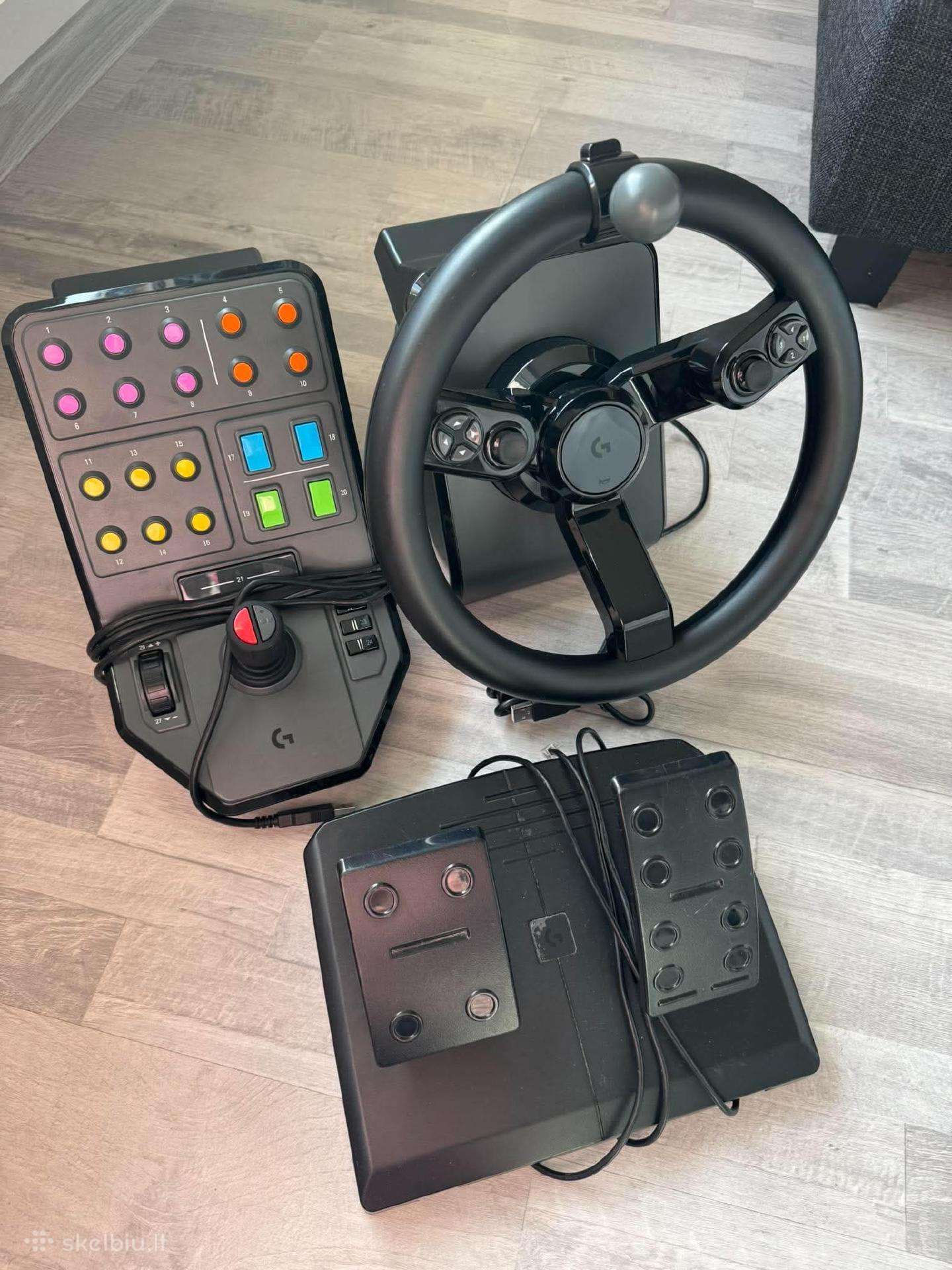 Logitech G Saitek Farm Sim Controller – vairas