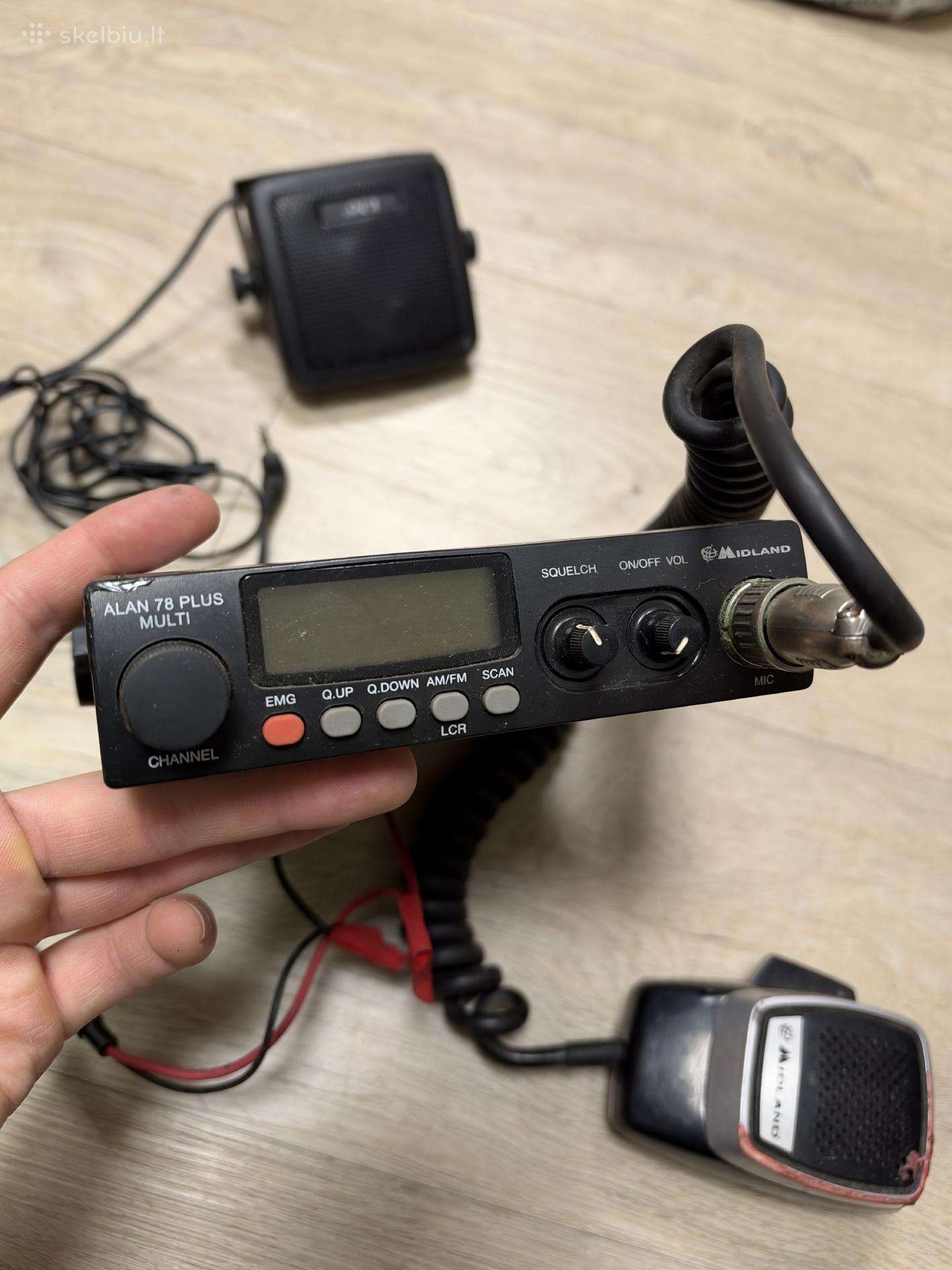 Midlan Alan 78 Plus radijo imtuvas
