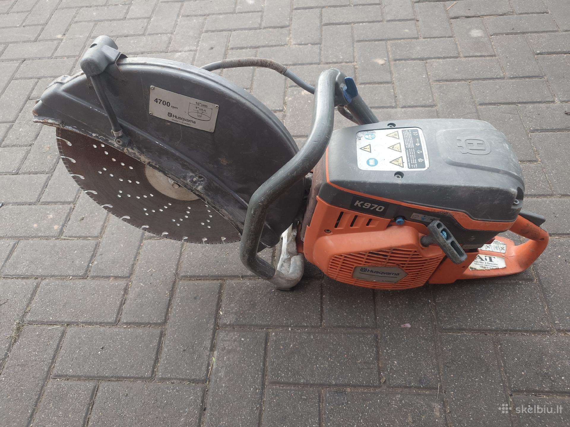 Betono pajasutytuvas Husqvarna K970