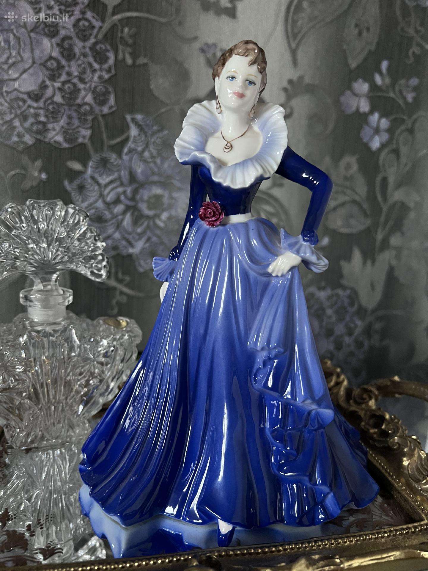 Coalport kolekcinė porceliano dama