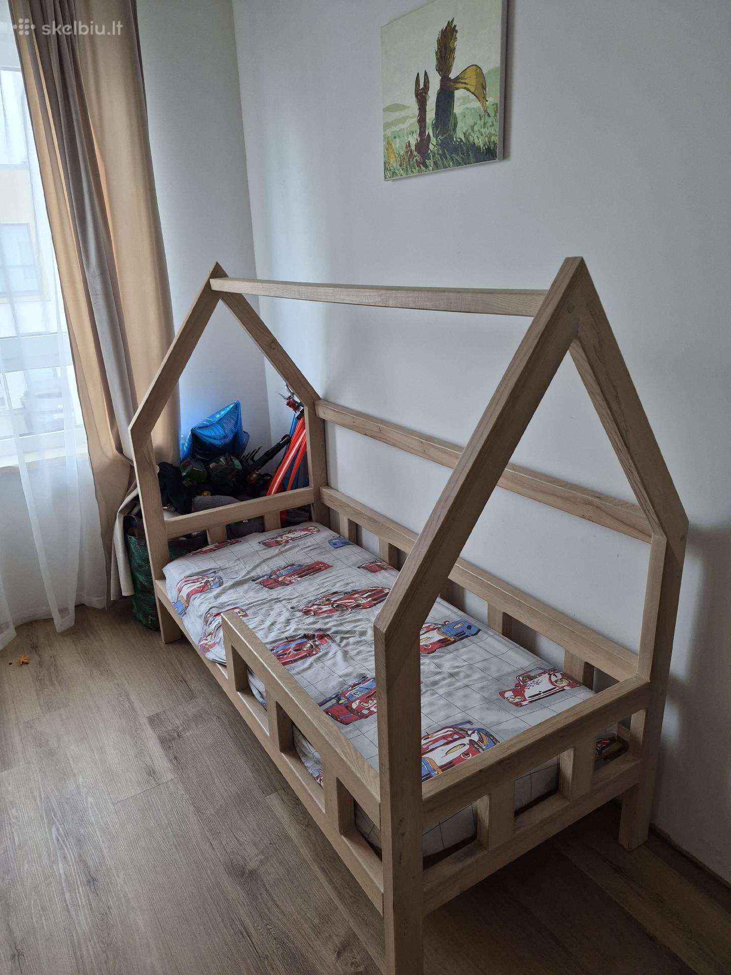 Vaikiška medinė lova