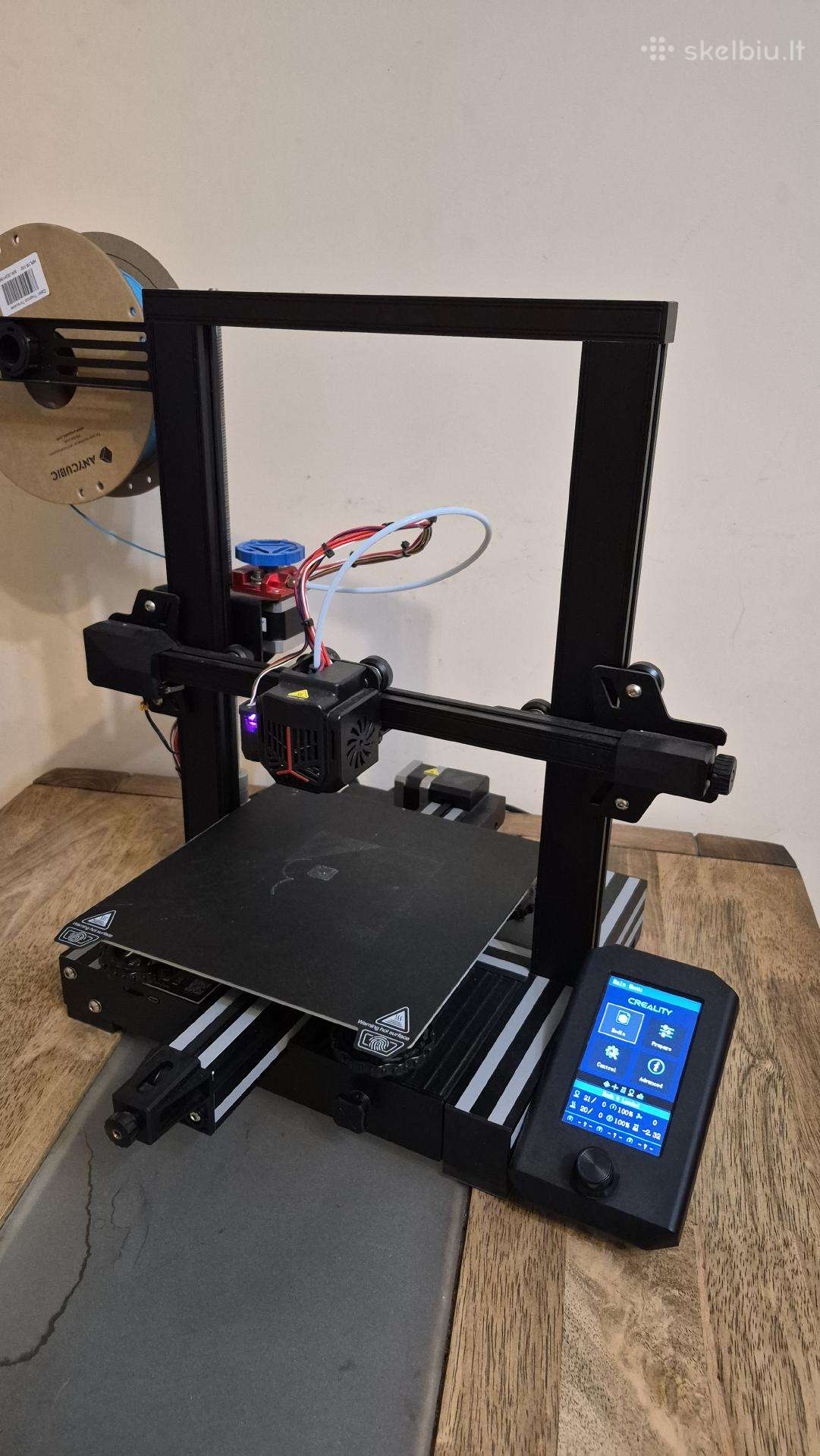 3D printeris Creality Ender V3 Neo + priedai