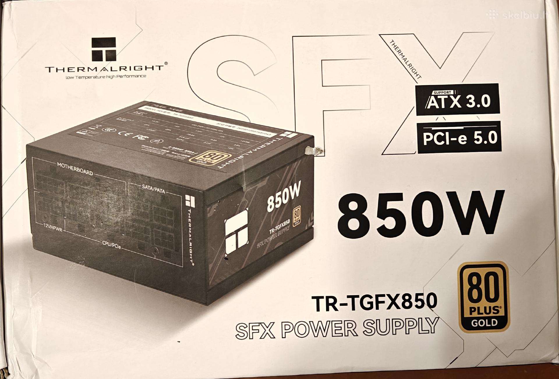 Thermalright Sfx850w 80 Plus Gold maitinimo blokas