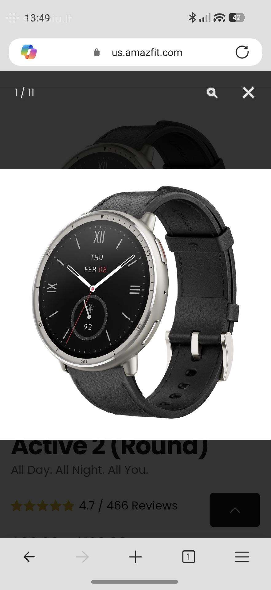 Amazfit Active 2 Premium