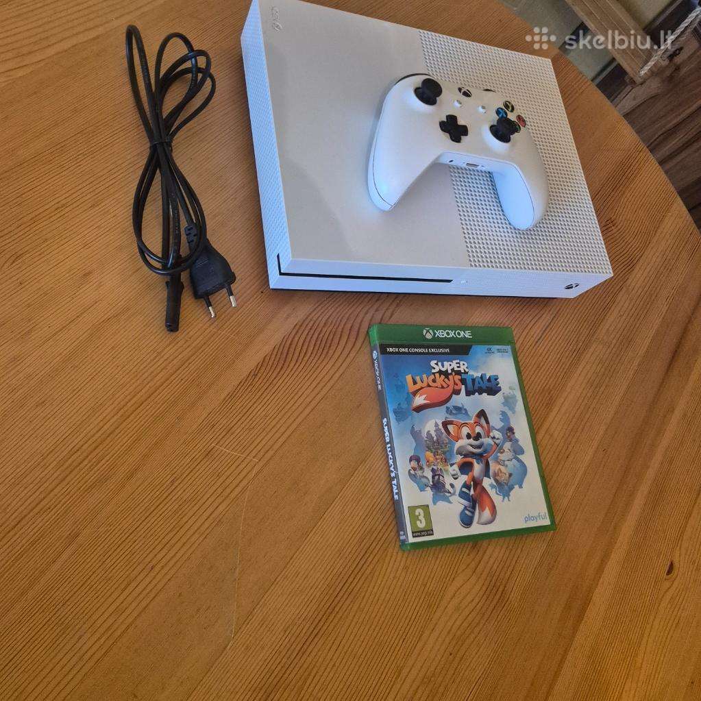 Xbox One S konsolė su pulteliu