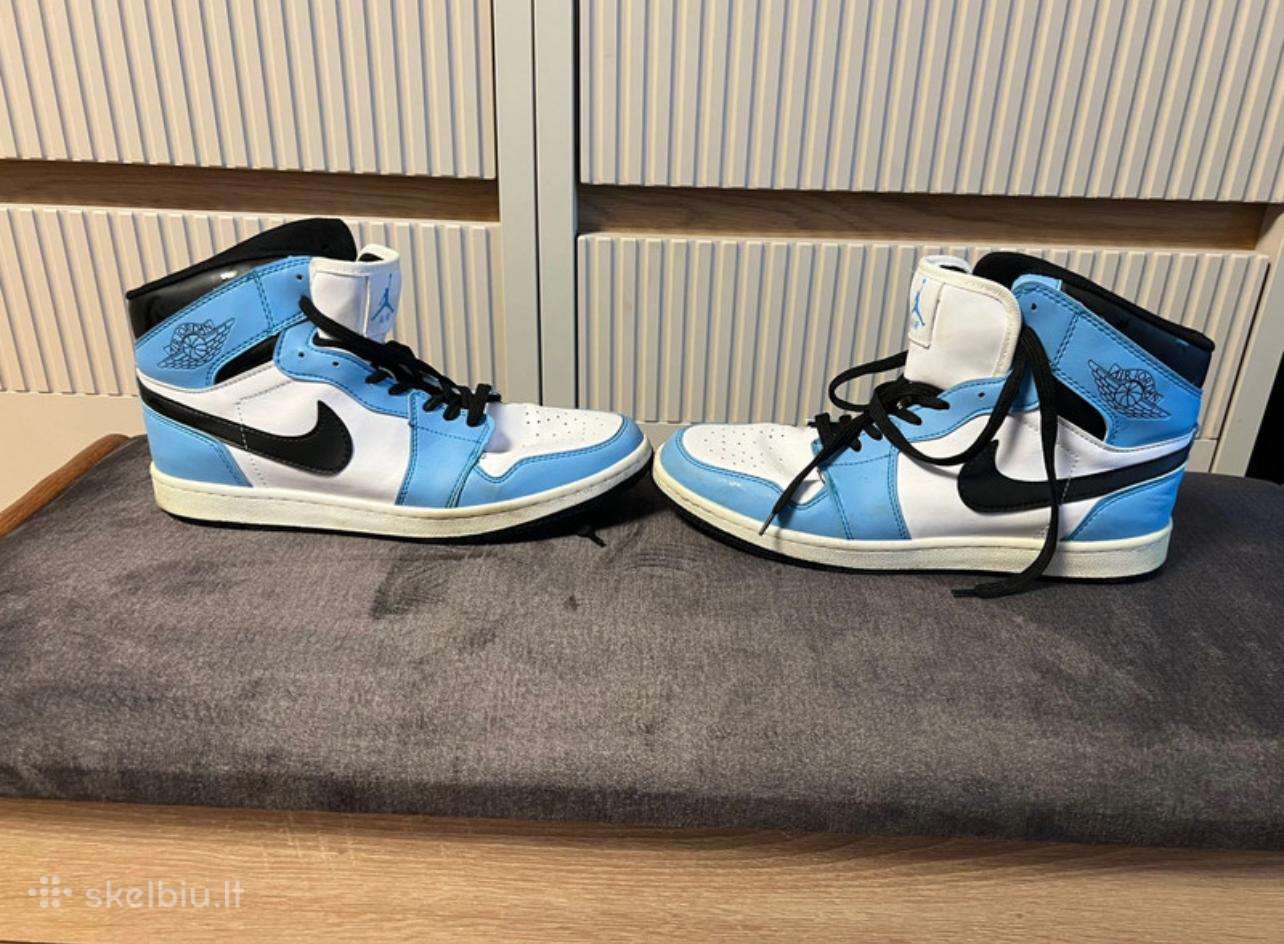 Air Jordan mėlyni bateliai