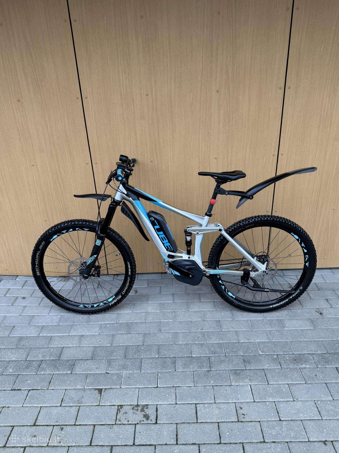 El dviratis Cube Stereo Hybrid 160 Hpa Race 500