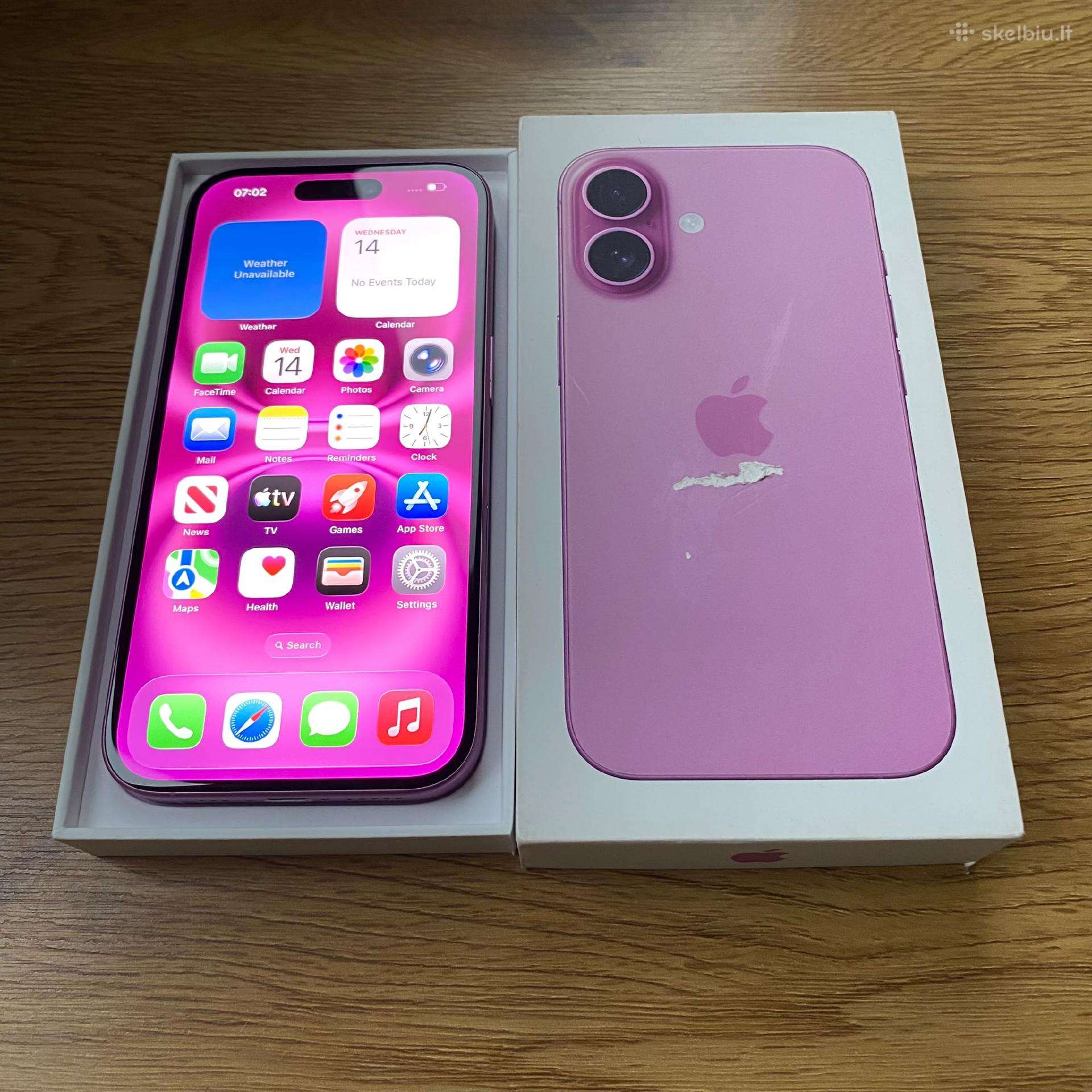 Apple iPhone 16 128gb Pink