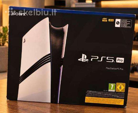 Ps5 pro 2tb Naujas Neispakuotas