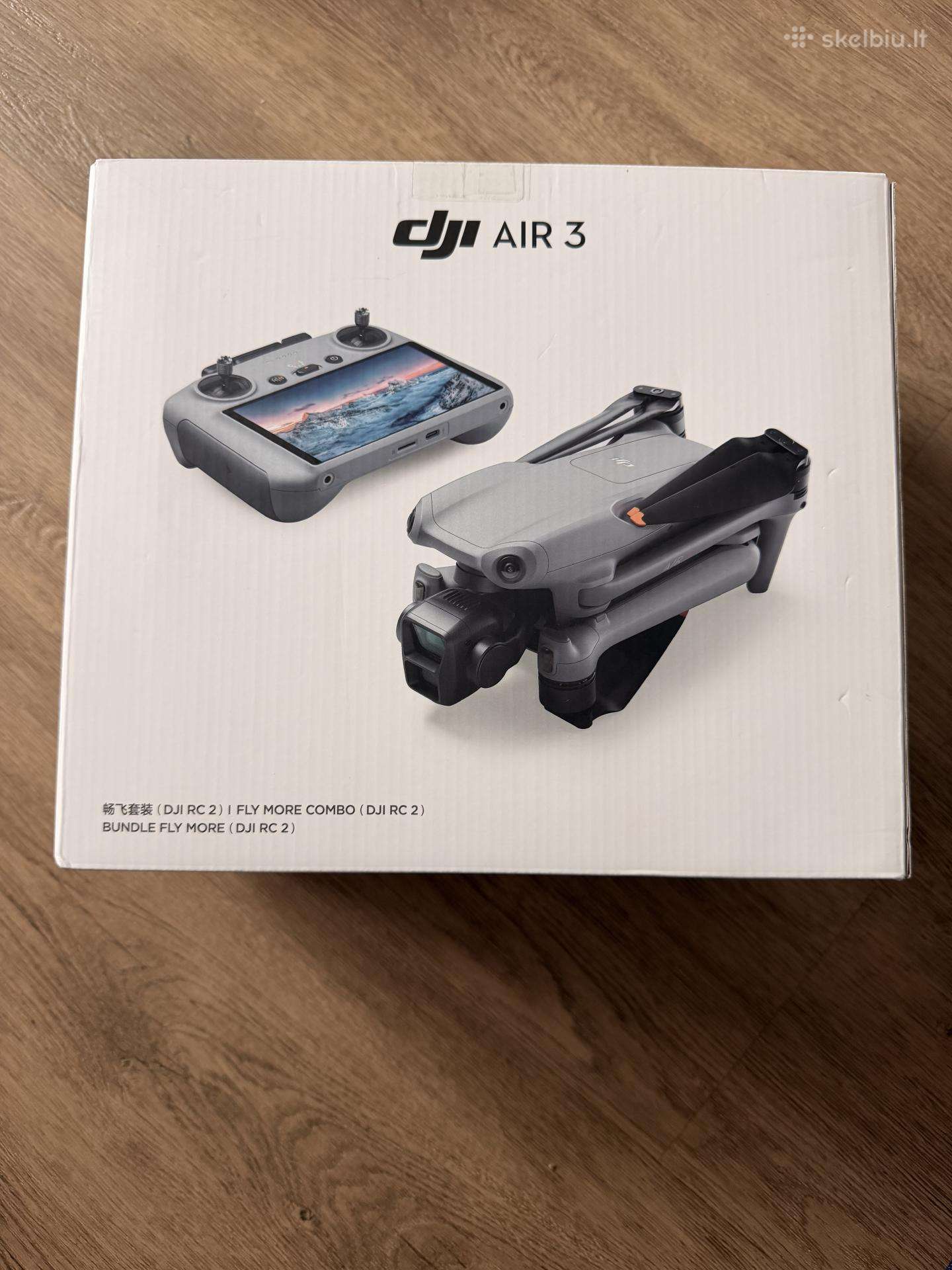 Naujas Dji Air 3 Fly more combo