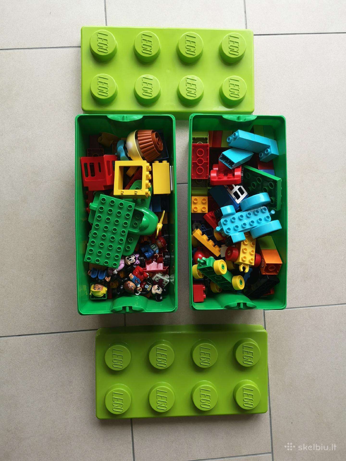 2 dėžės Lego Duplo