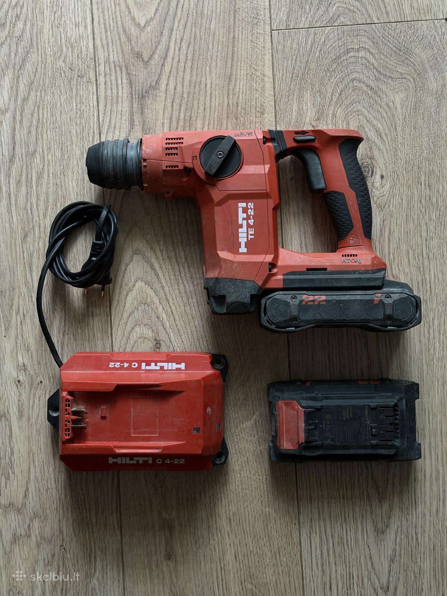 „Hilti Te 4-22“ perforatorius ir suktukas