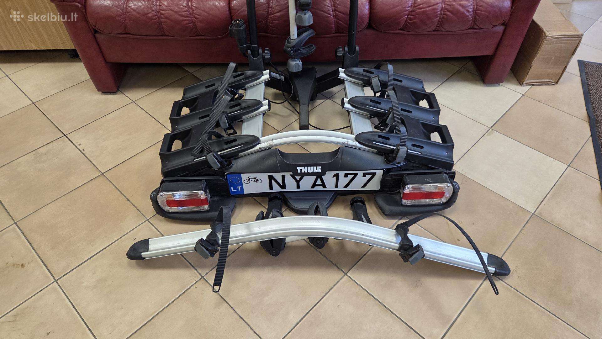 Dviračių laikiklis Thule Velocompact 3 dviračiams