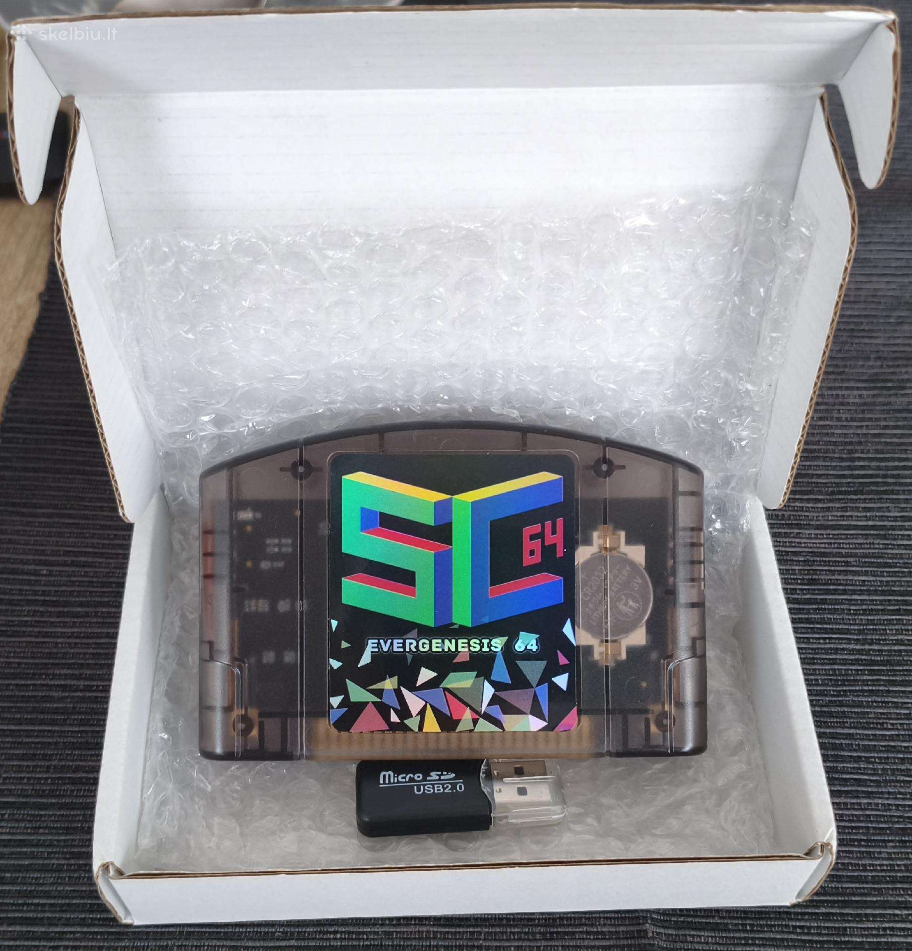 Visiškai naujas Nintendo 64 N64 Evergenesis