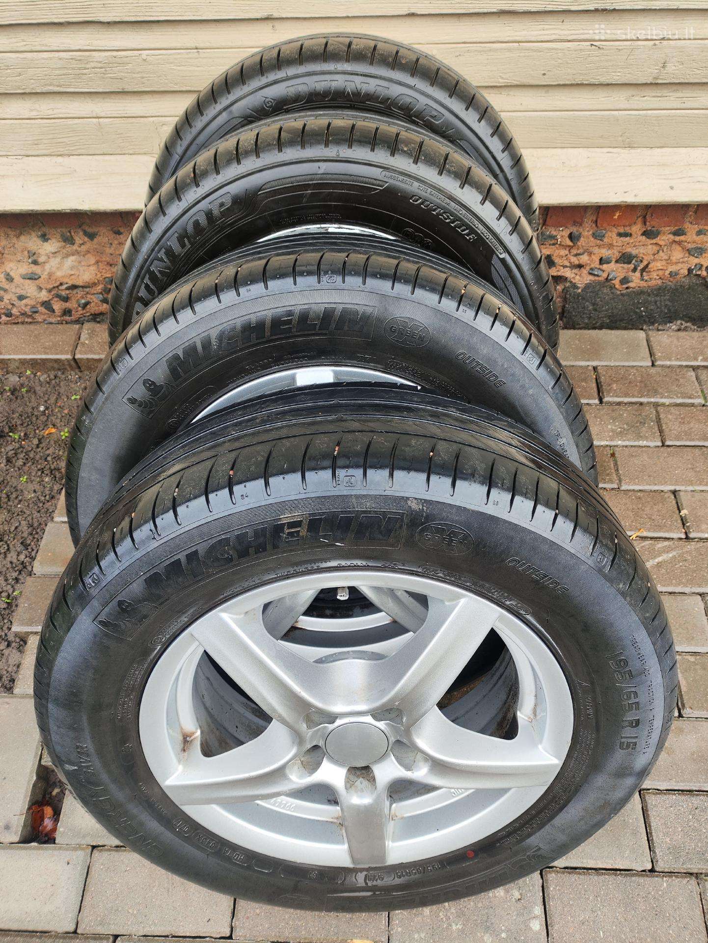 Golf 4 Ratai 195/65/r15 su vasarinėm padangom