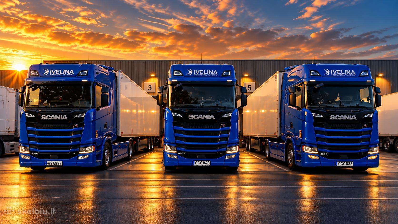 Водитель CE Scania Постоянный маршрут De–fr