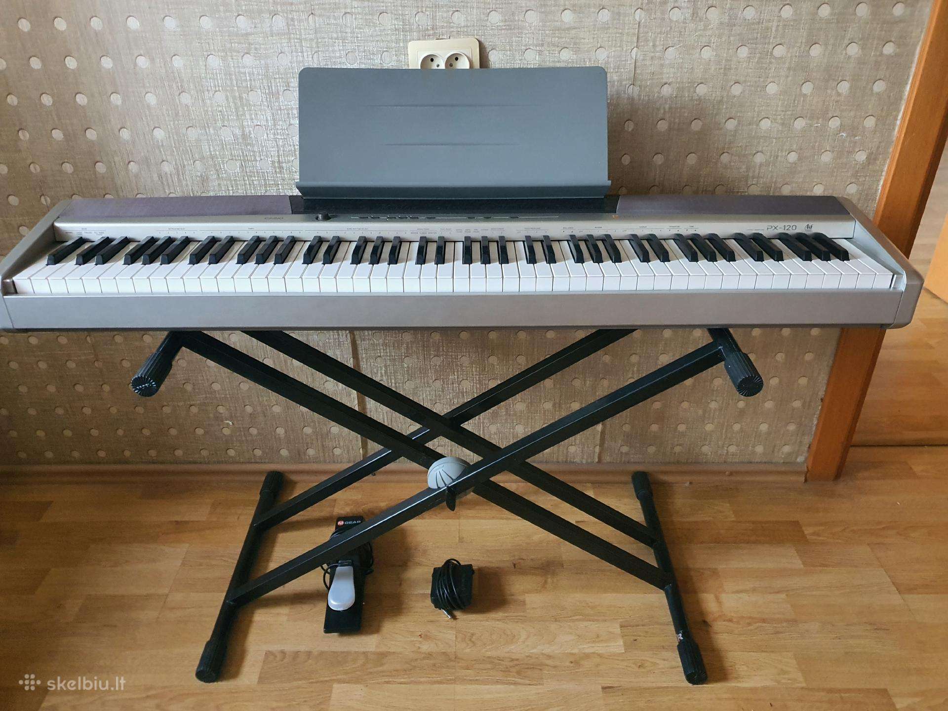 Casio Px-120 skaitmeninis pianinas 88 klavišai