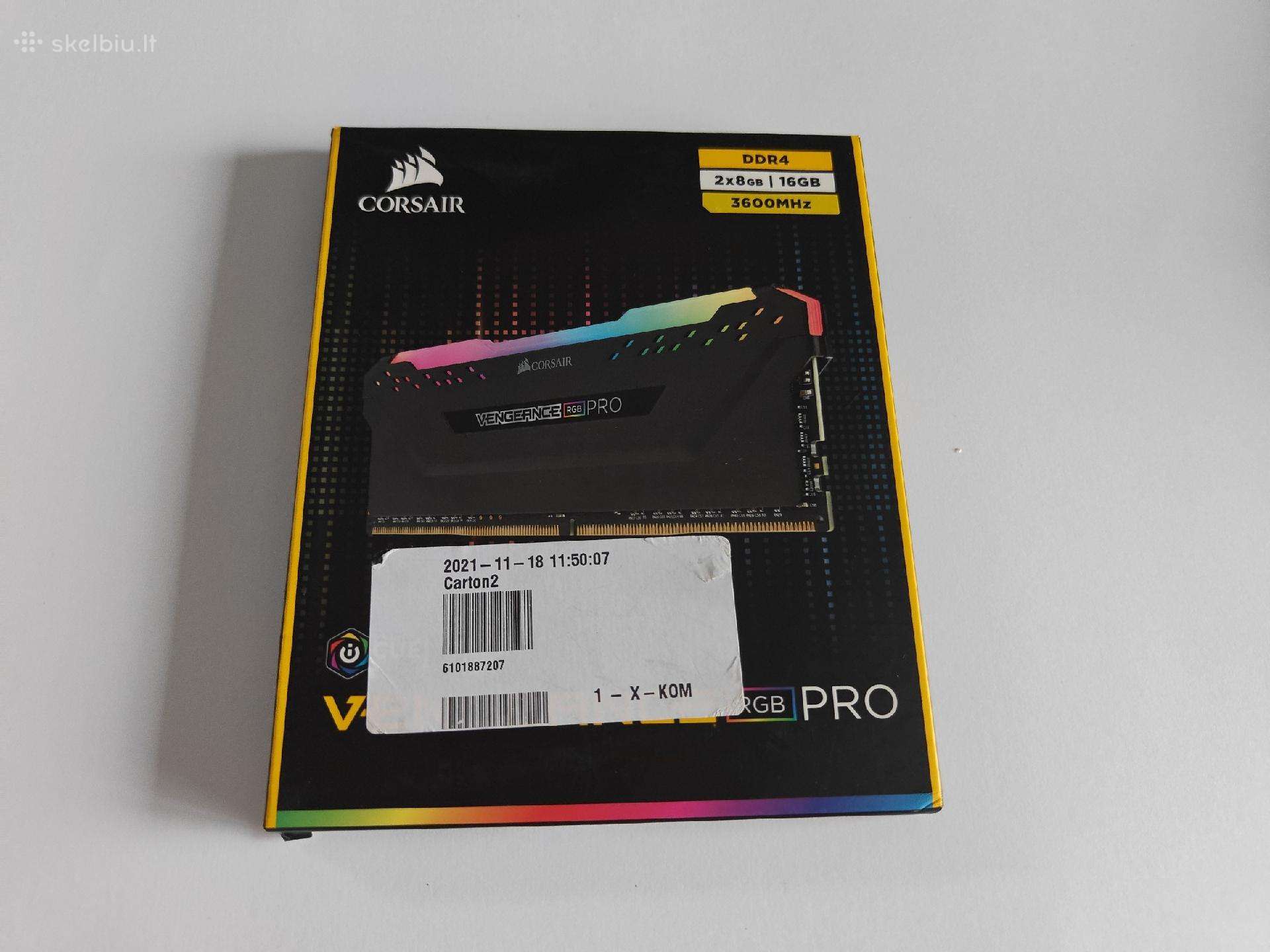 Corsair Vengeance Rgb Pro Ddr4 16gb(2x8gb) 3600mhz