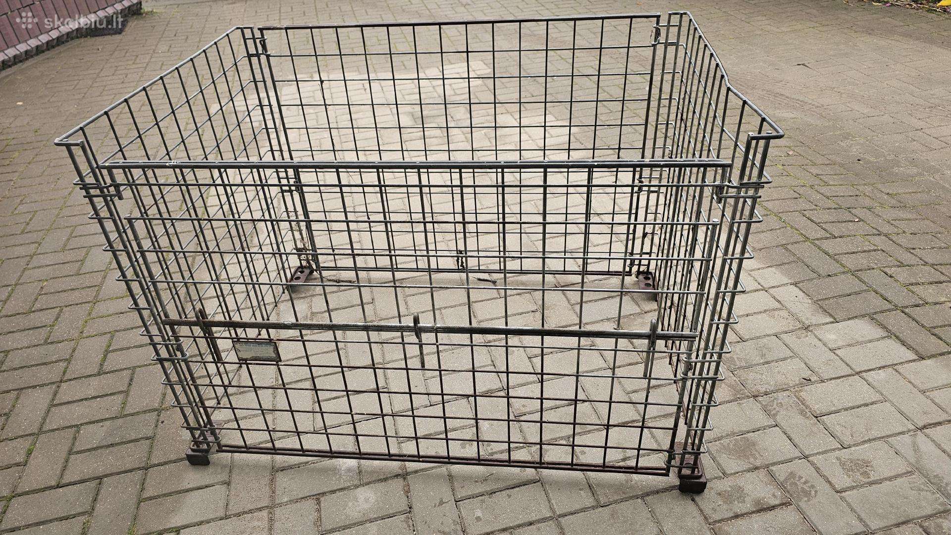 Metalinės dėžės-paletinis metalinis konteineris
