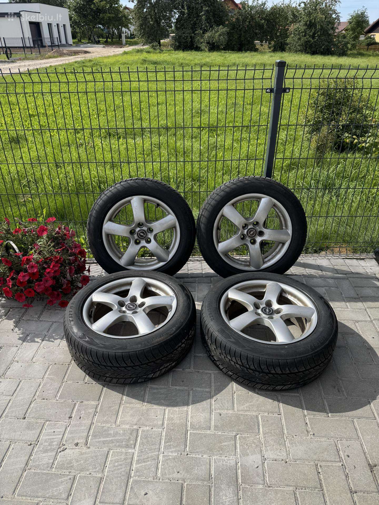 Ratlankiai su padangom opel insignia