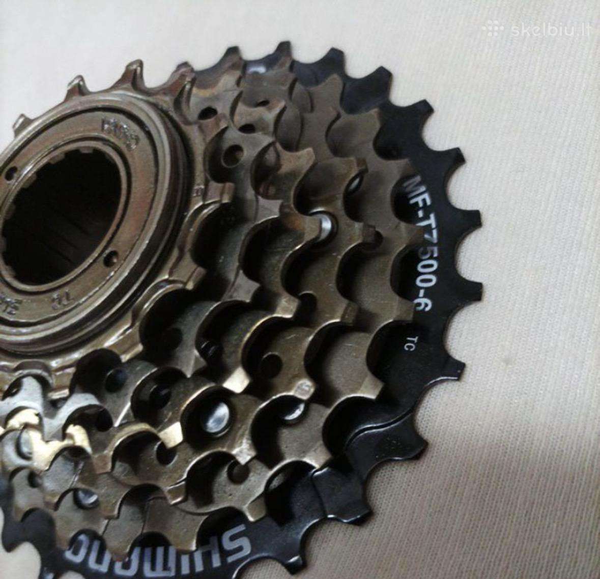 Shimano 6 speed užsukama kasetė