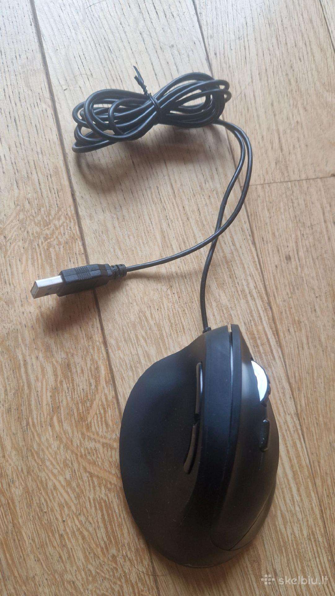 Pelė Hama Emc-500, vertikali, ergonomiška