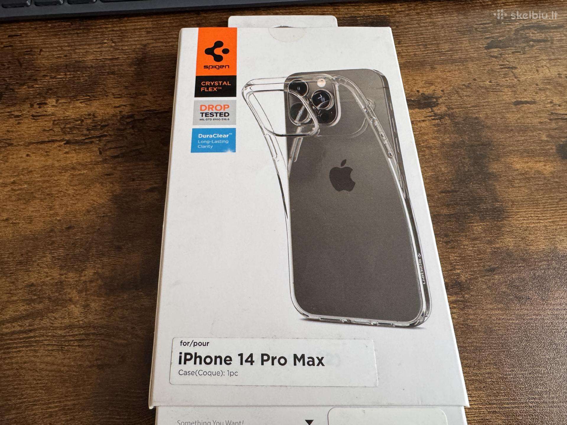 iPhone 14 pro max dėklas, Spigen, naujas