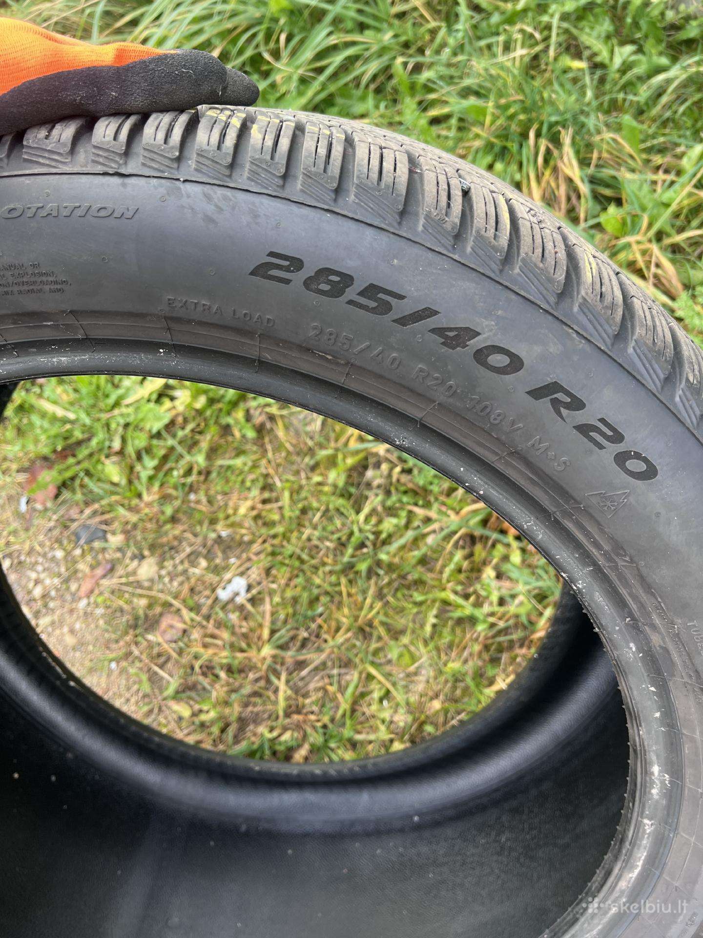 Pirelli P Zero winter2 255/45 ir 285/40