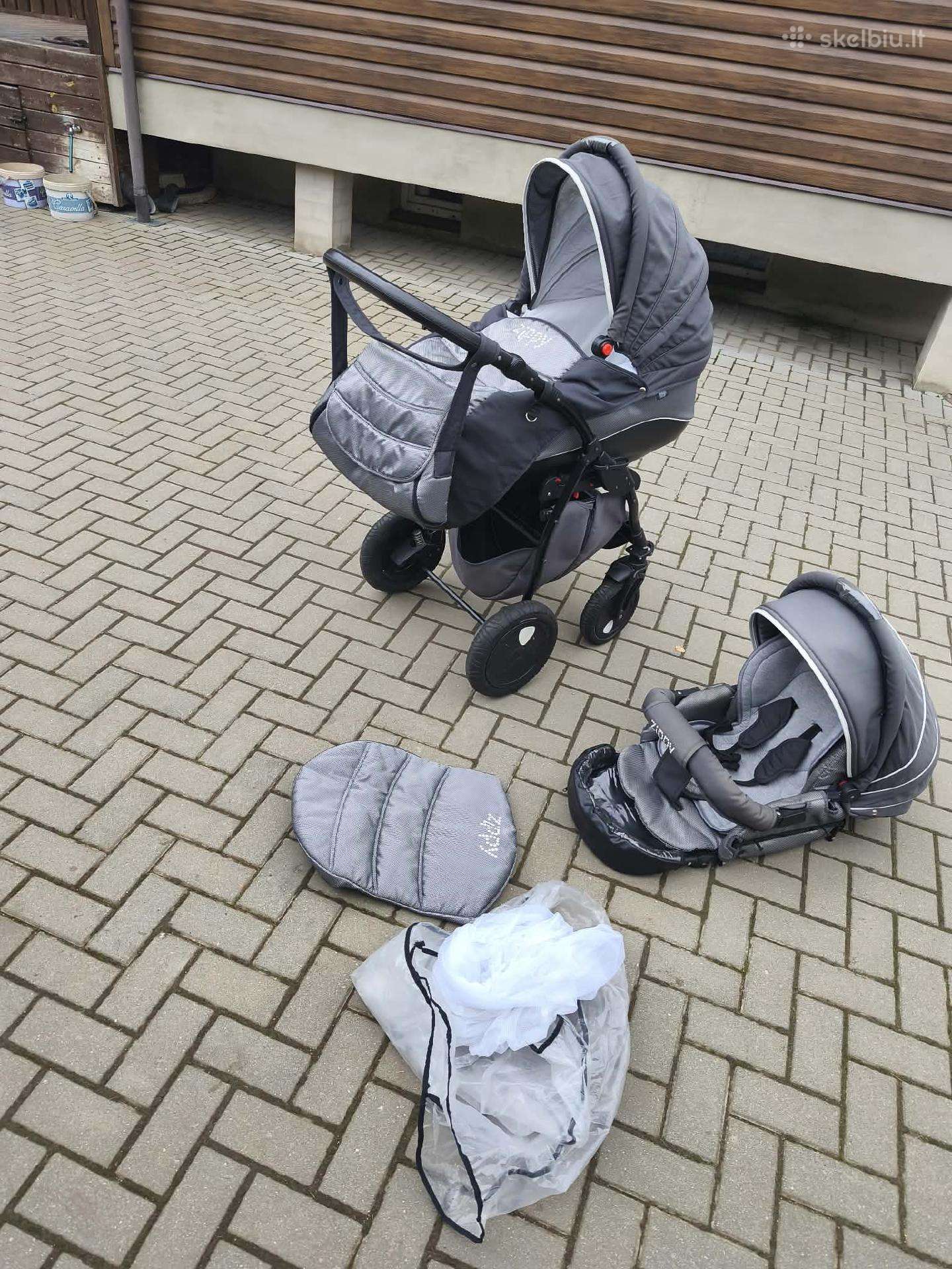 Parduodamas„tutis Zippy“ 2in1 vaikiškas vežimėlis