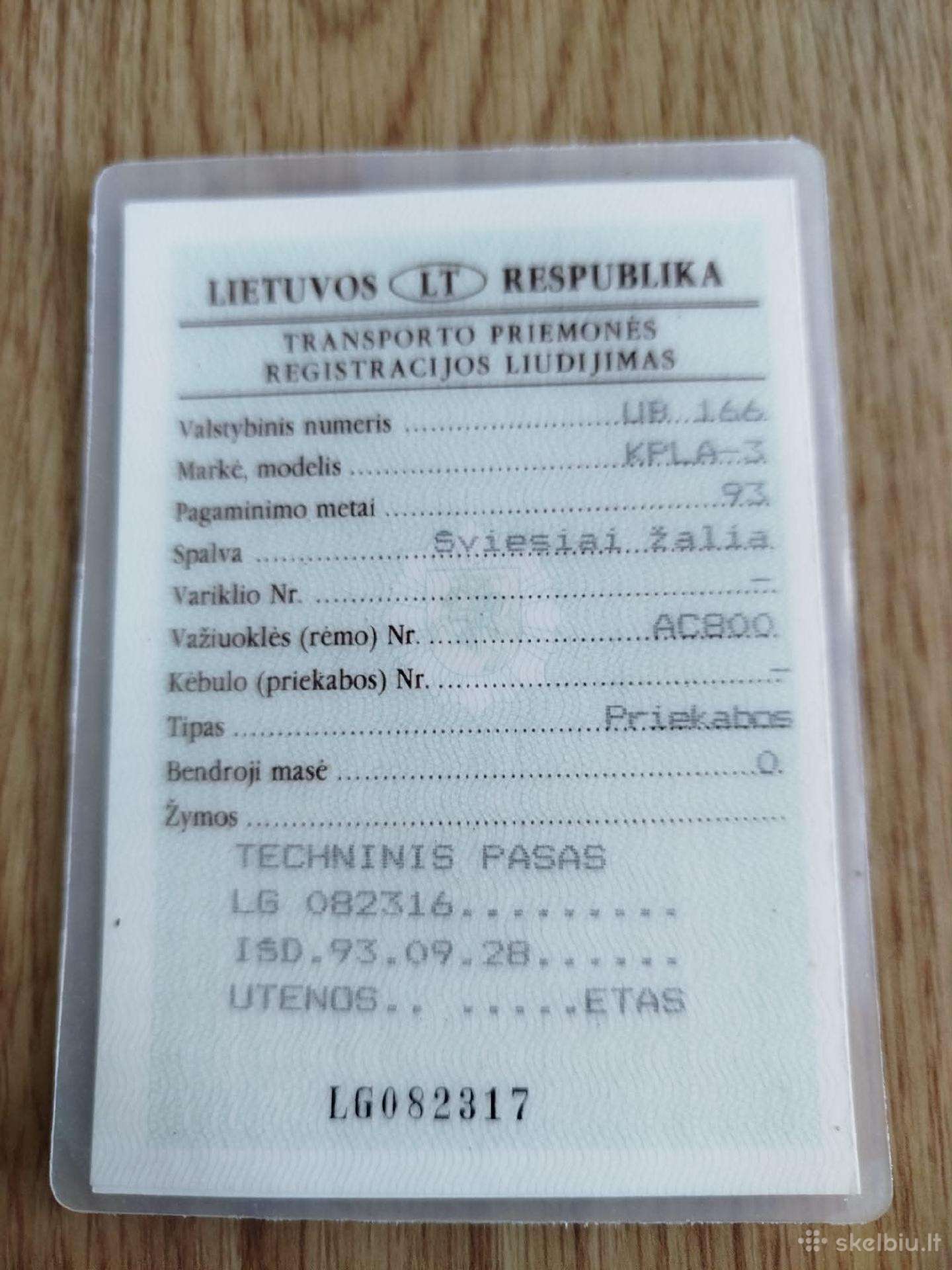 Priekaba 100135