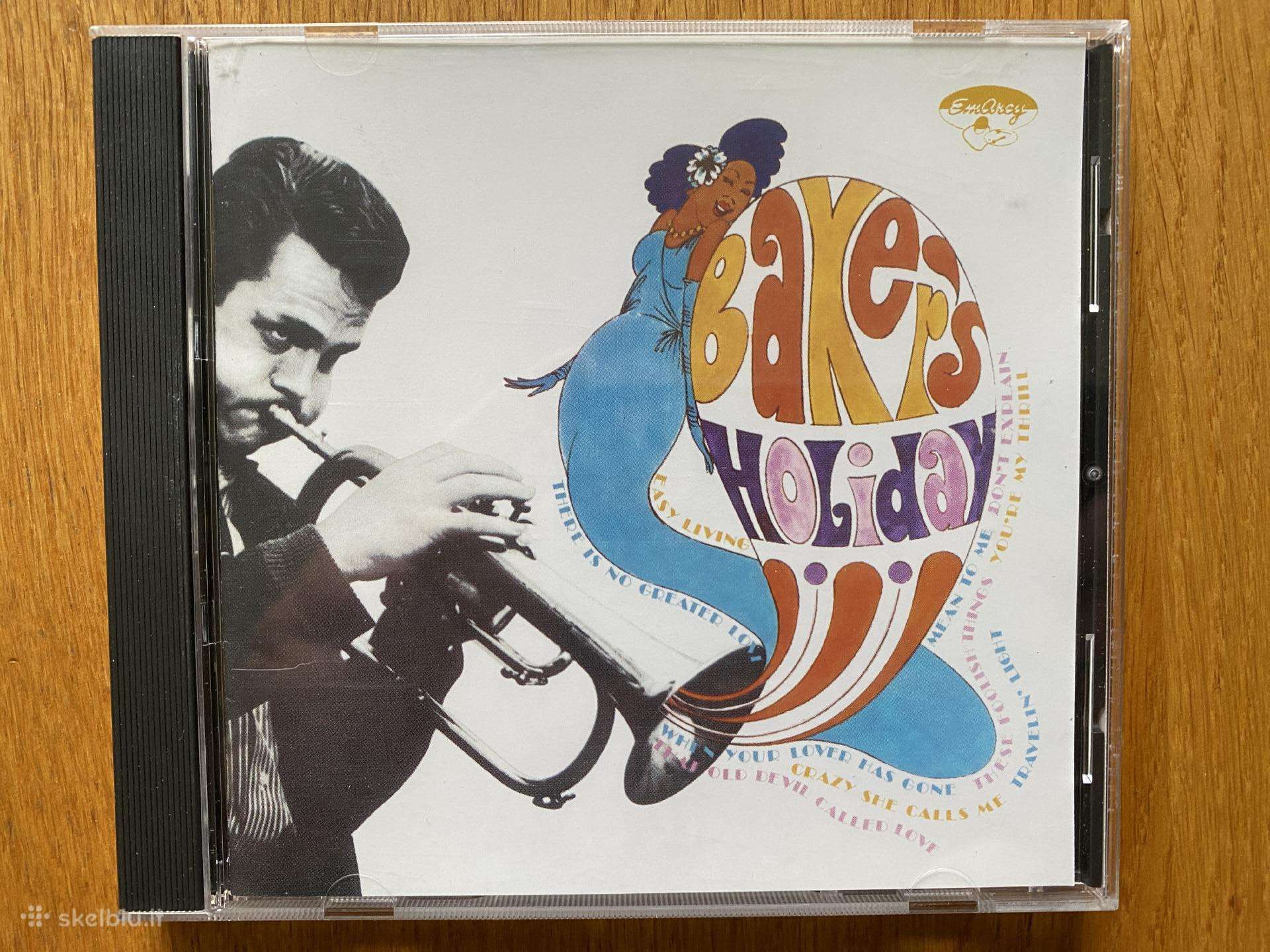 Originalus Chet Baker – Baker's Holiday CD