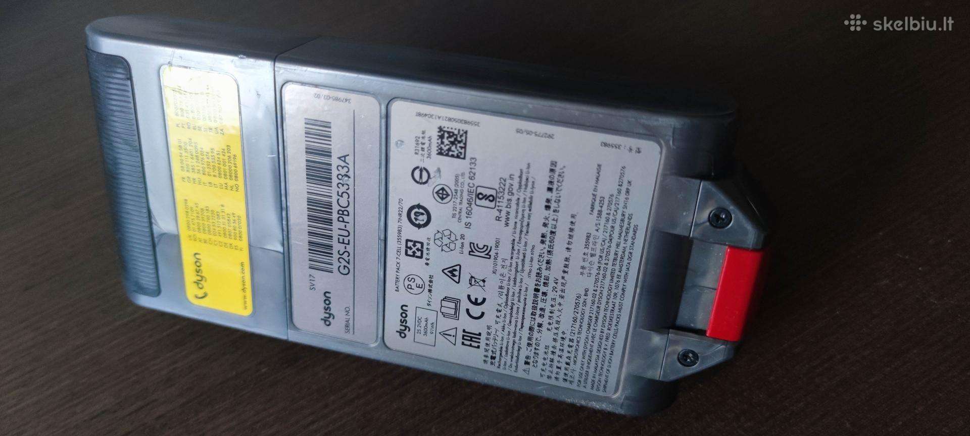 Perku Dyson sv 11, 17 baterija